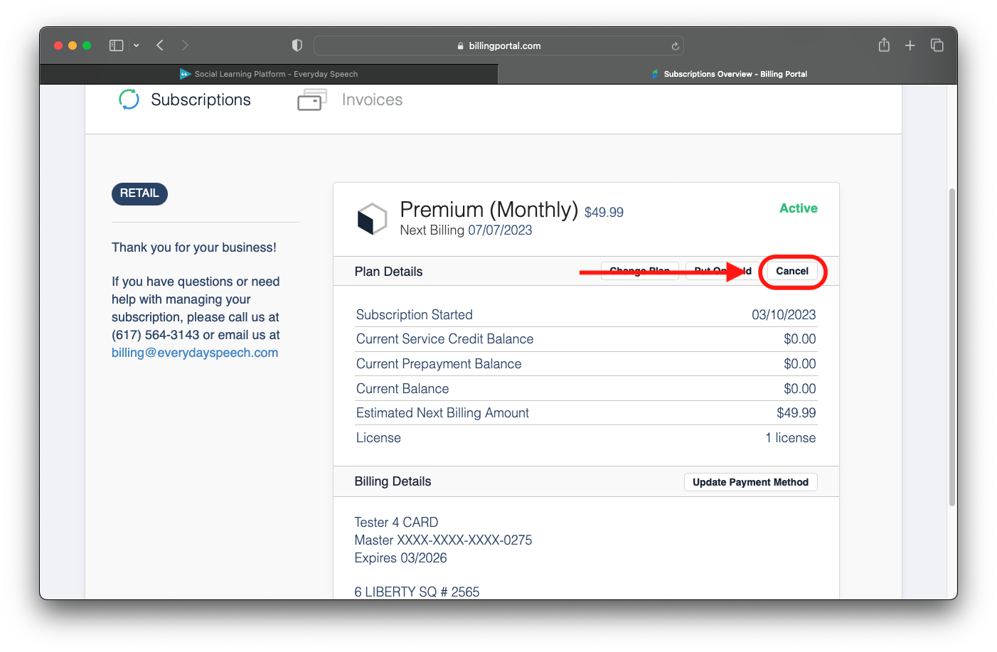 How to Cancel Your Everyday Speech Subscription